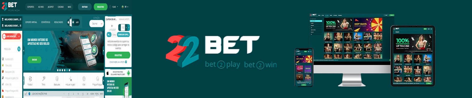 Registration Guide For Exclusive Benefits At 22Bet Casino