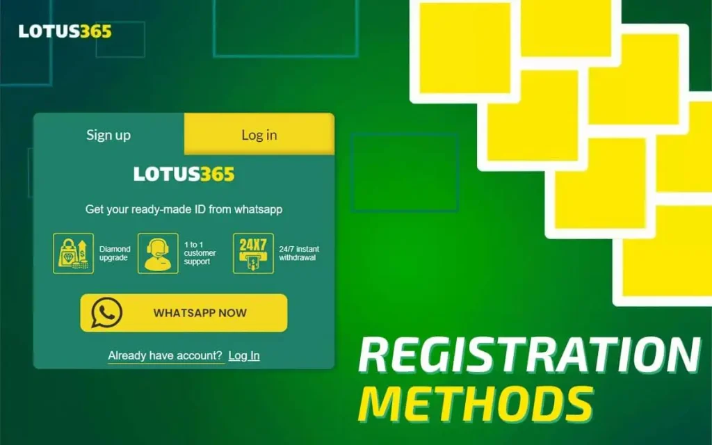 lotus betting signp