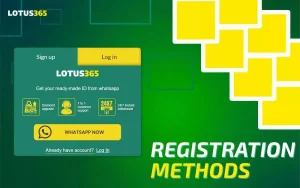 lotus betting signp