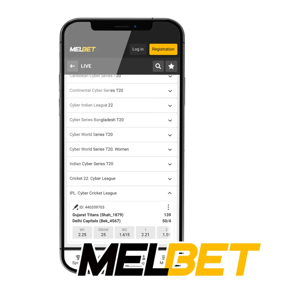 Melbet IPL Betting App