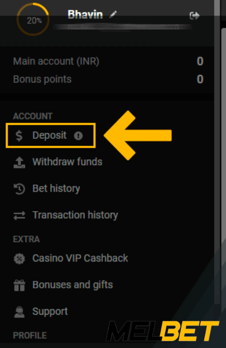 how to recover your melbet password